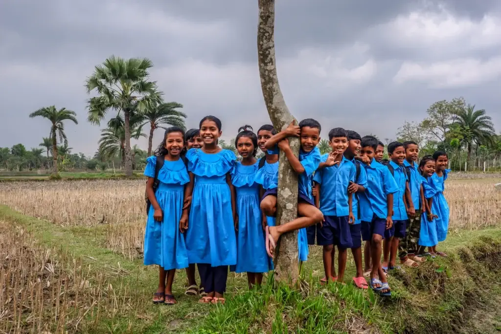 Rishilpi students in Bangladesh