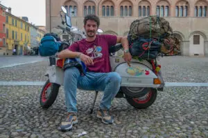 Me and my Vespa