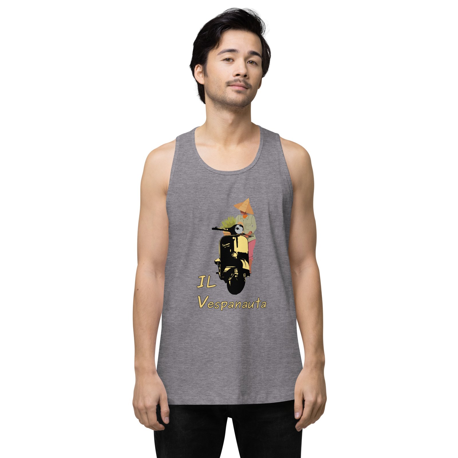 Asian Farmer - Premium Tank Top - Image 22
