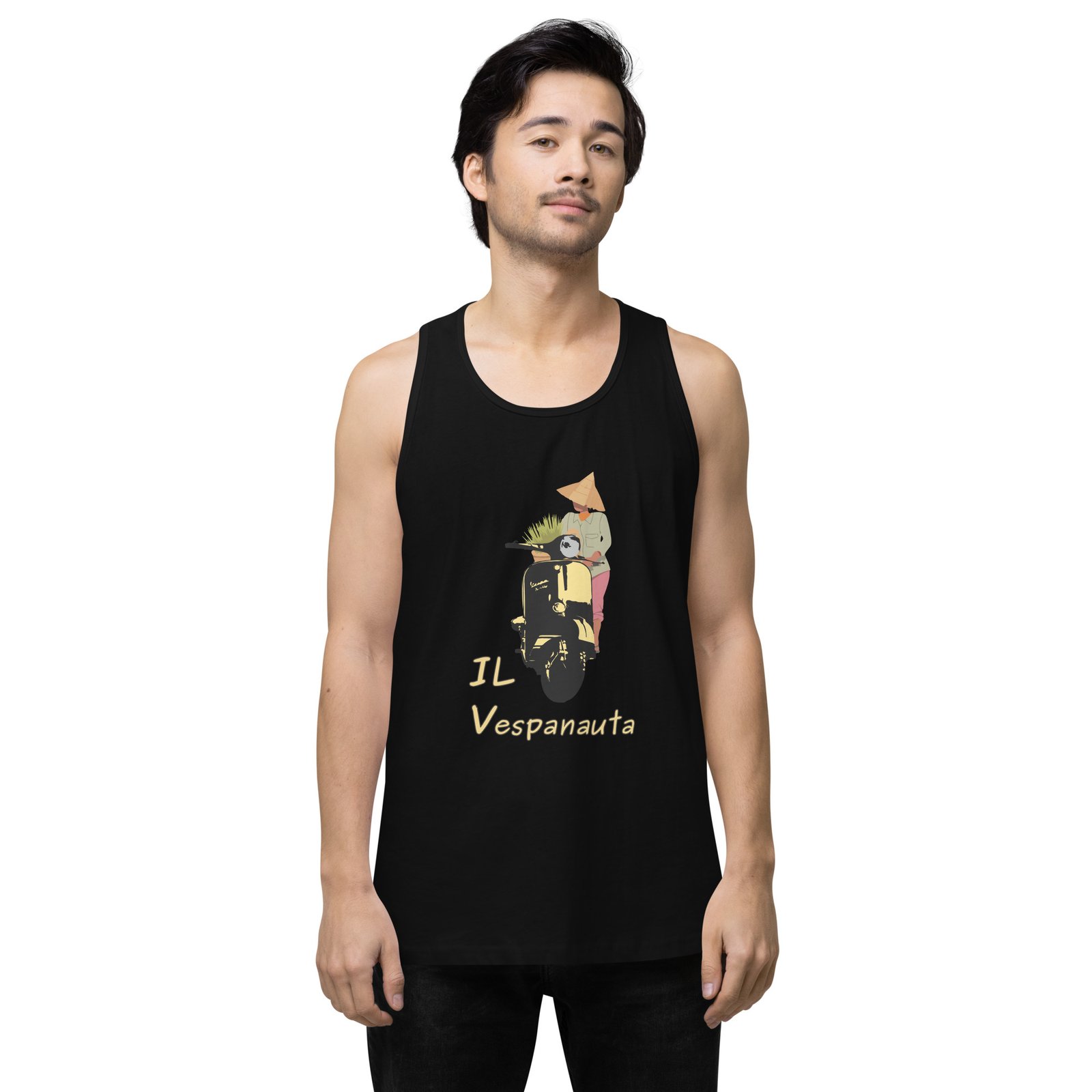 Asian Farmer - Premium Tank Top - Image 2