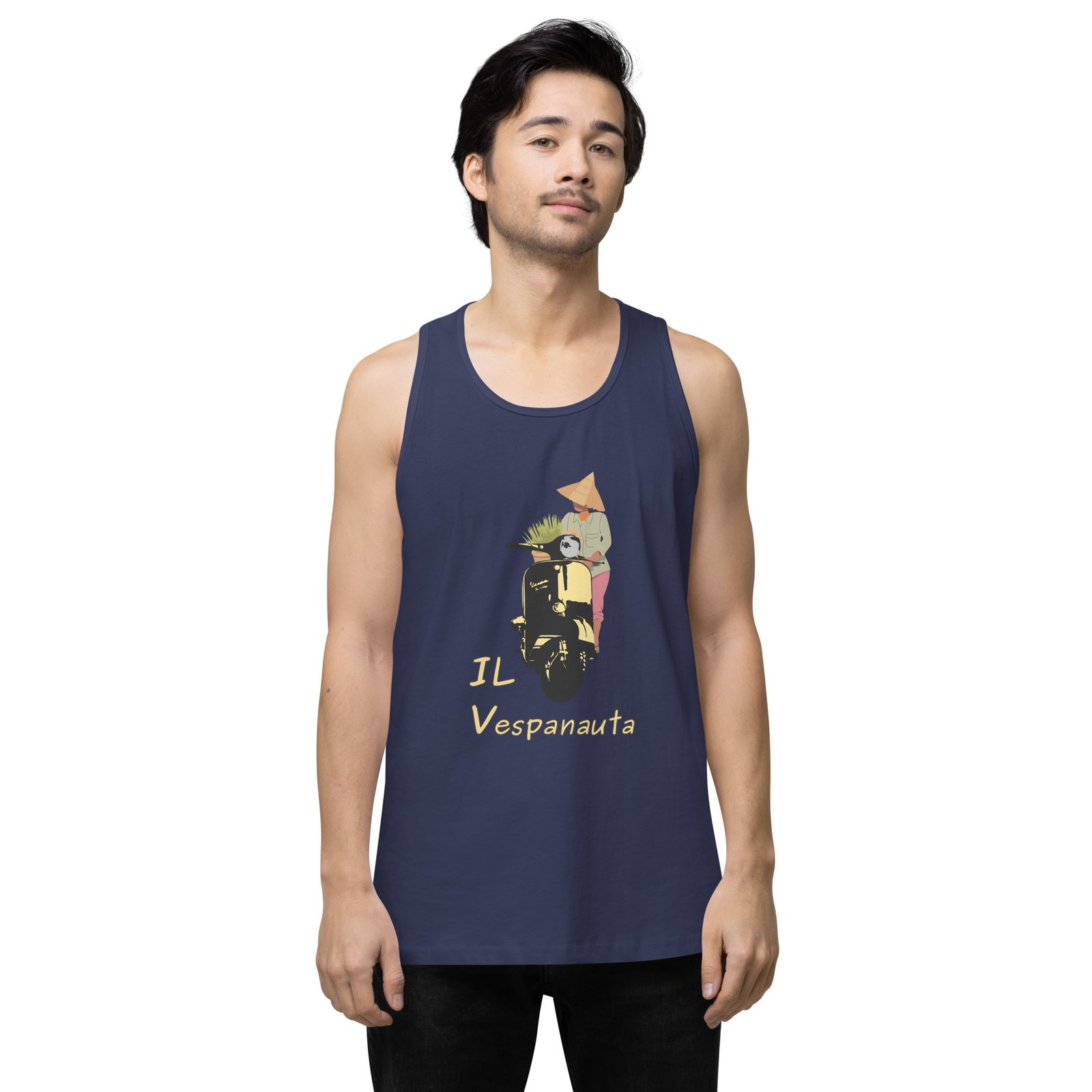Asian Farmer - Premium Tank Top - Image 14