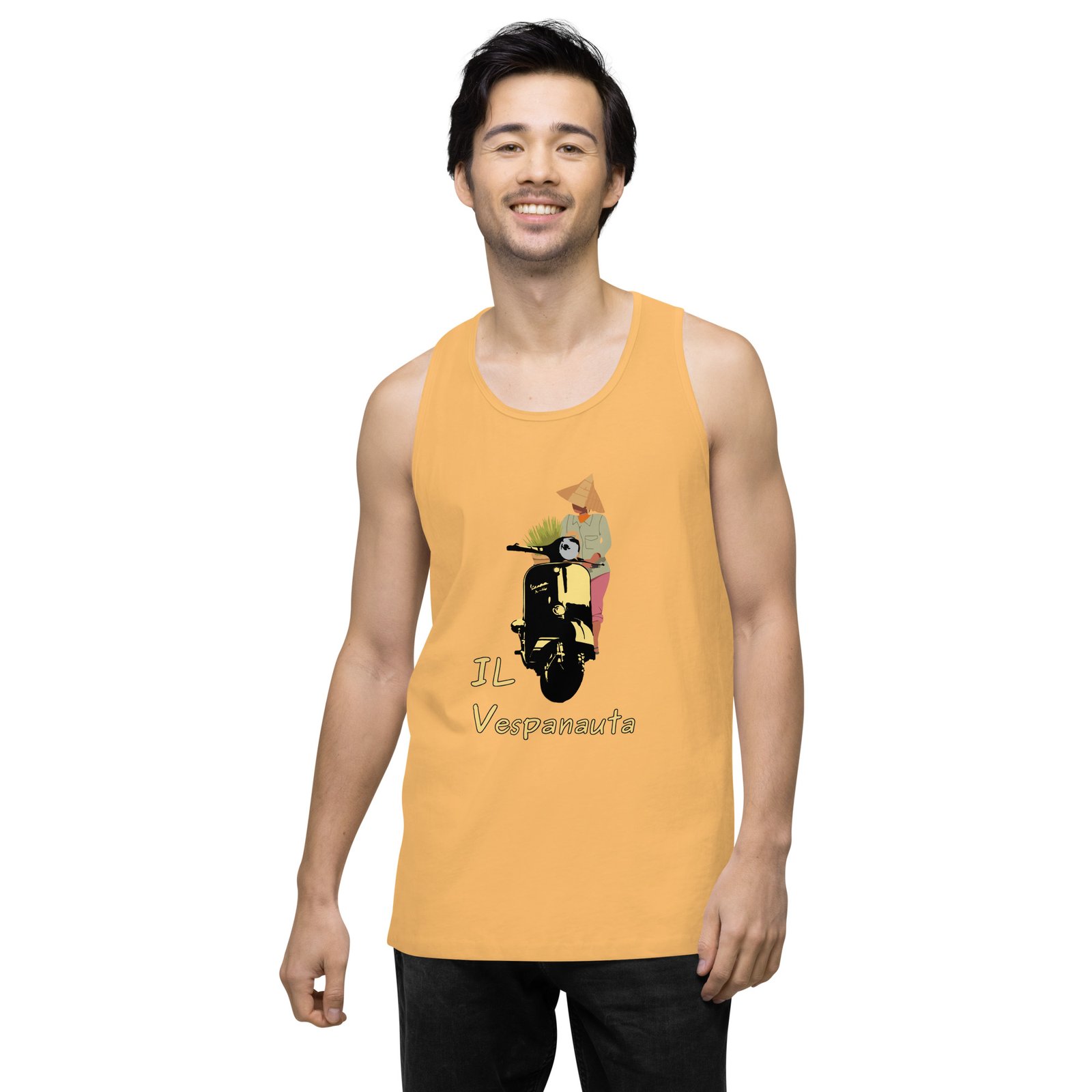Asian Farmer - Premium Tank Top - Image 26